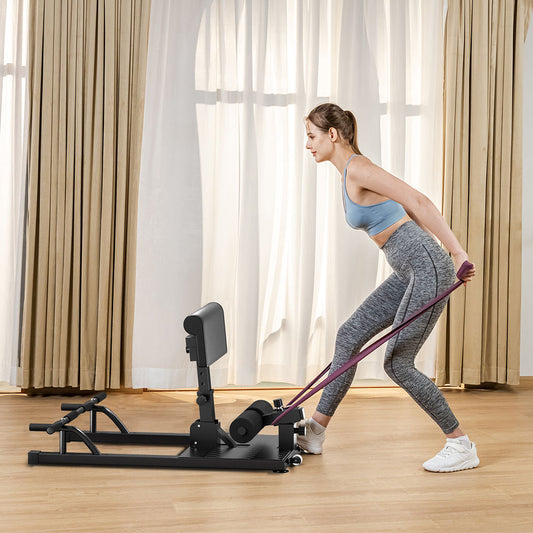 Säädettävällä vastuksella varustettu jalkatreenilaite